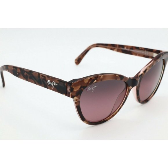 Maui Jim Kuuipo MJ 799-09A Tortoise Polarized Sunglasses Maui Rose Lenses (A) - Picture 3 of 7